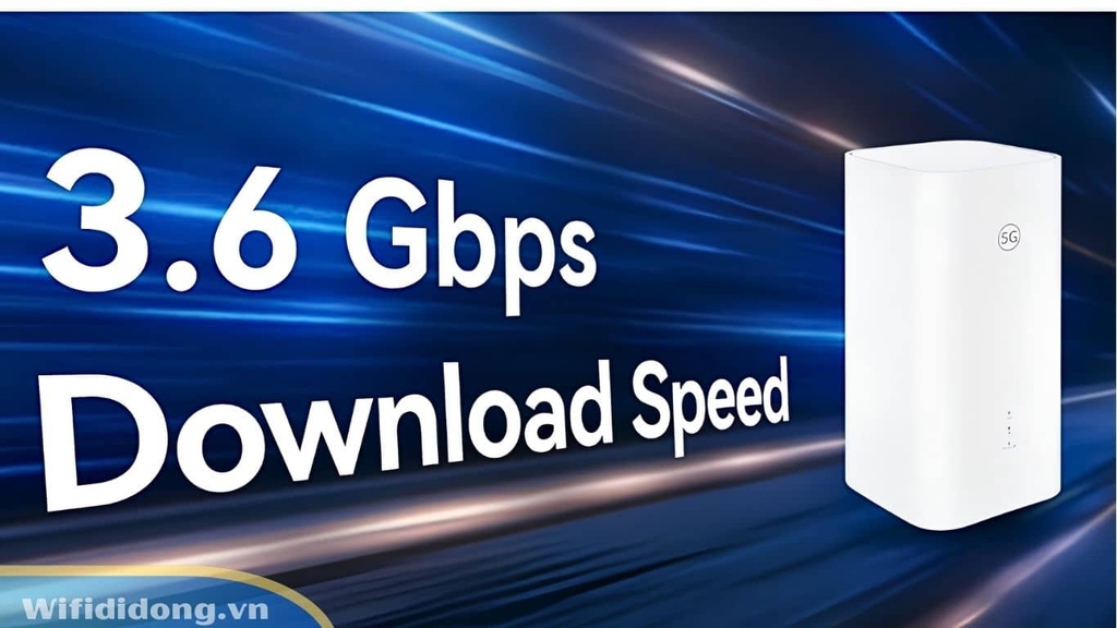 Huawei H153-381 sở hữu tốc độ mạng 5G lên tới 3.6Gbps