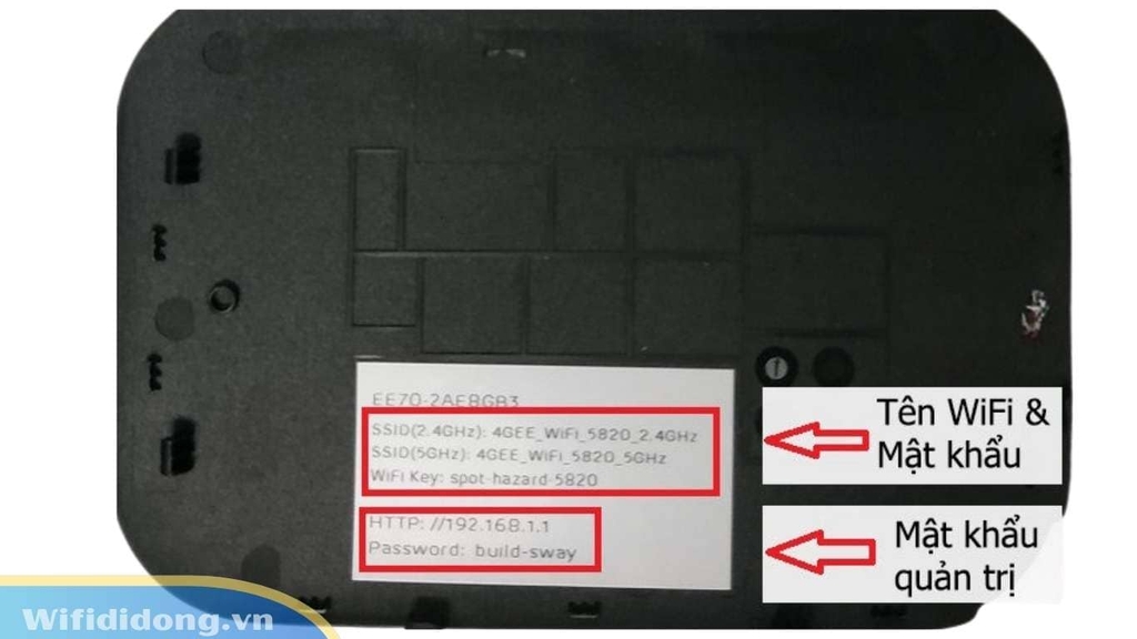 Hướng Dẫn Cài Đặt Tên & Mật Khẩu WiFi Alcatel EE70, EE120 Chi Tiết