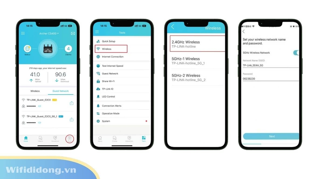 Hướng Dẫn Đổi Tên Và Mật Khẩu WiFi TP-Link Bằng Điện Thoại Nhanh Gọn