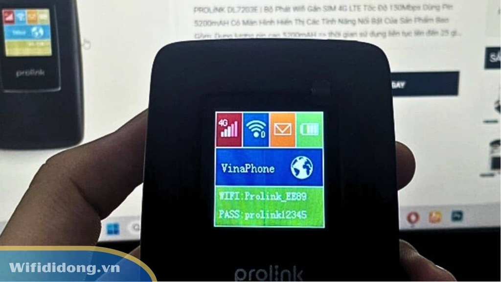 Hướng Dẫn Sử Dụng Bộ Phát WiFi Di Động PROLiNK DL7203E Từ A–Z