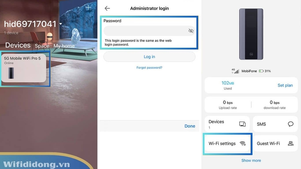 Hướng Dẫn Sử Dụng & Cài Đặt WiFi Di Động 5G Huawei E6888-982 Chi Tiết Nhất