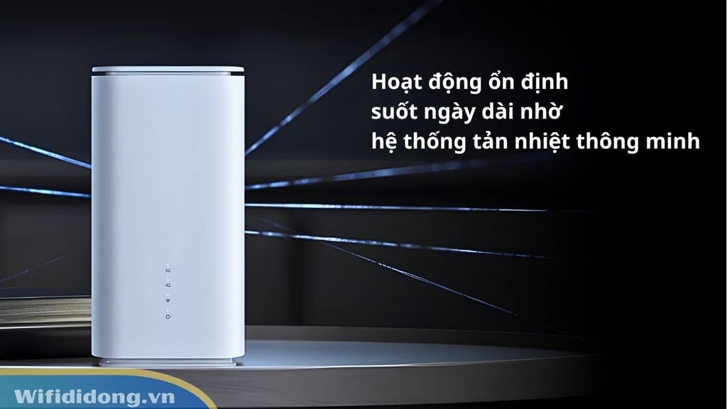 Oppo CPE T1a hoạt động ổn định suốt ngày dài nhờ hệ thống tản nhiệt thông minh