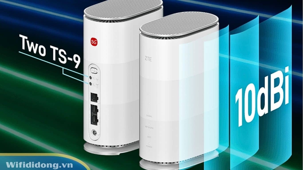Router WiFi 7 5G ZTE G5 Air | Router WiFi 5G WiFi 7 BE3600, Tốc độ 4.29Gbps, Hỗ trợ 128 thiết bị | Bảo hành 12 tháng 1 đổi 1
