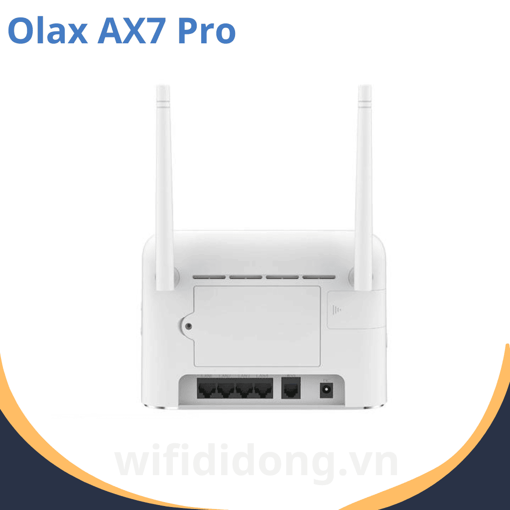 Olax AX7 Pro | Bộ Phát WiFi 4G Tốc Độ Cao, Vừa Cắm Nguồn Vừa Dùng, Pin 5000 mAh | Bảo Hành 12 Tháng 1 Đổi 1