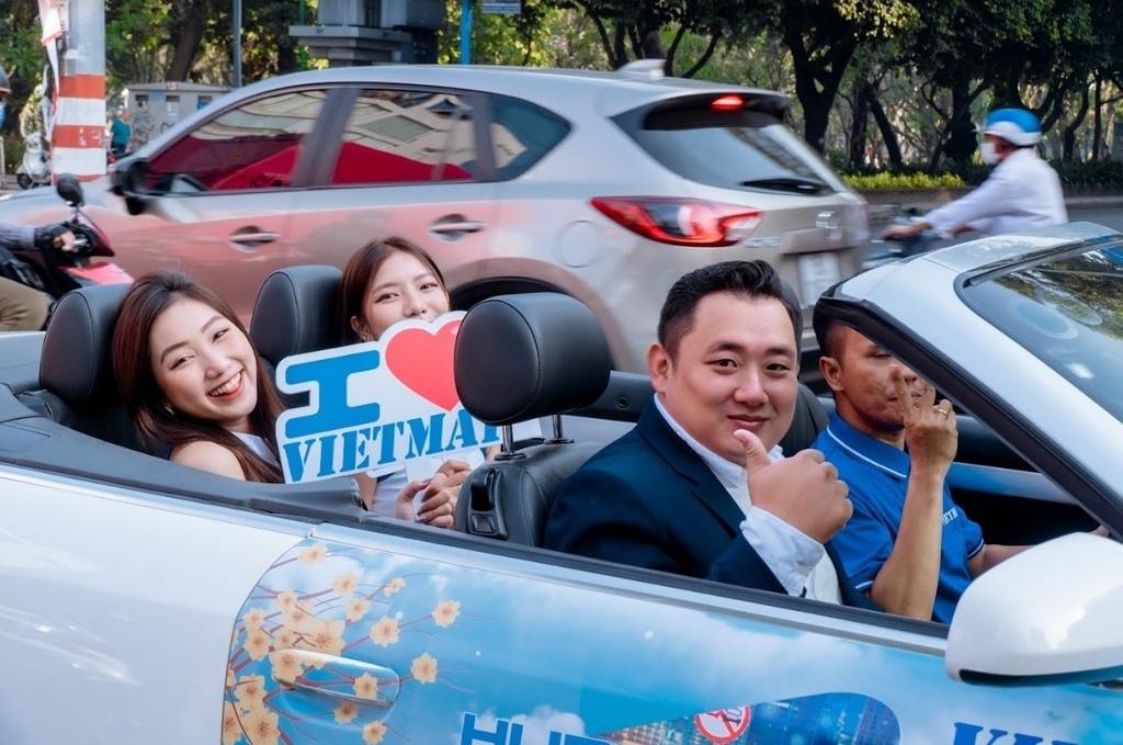 Roadshow của VIETMAP mang đến bầu không khí sôi động.