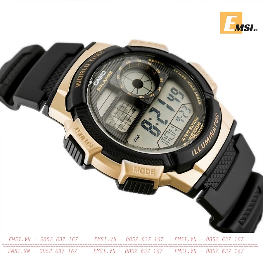 Đồng hồ Casio AE-1000W-1A3VDF giá rẻ, thay pin miễn phí