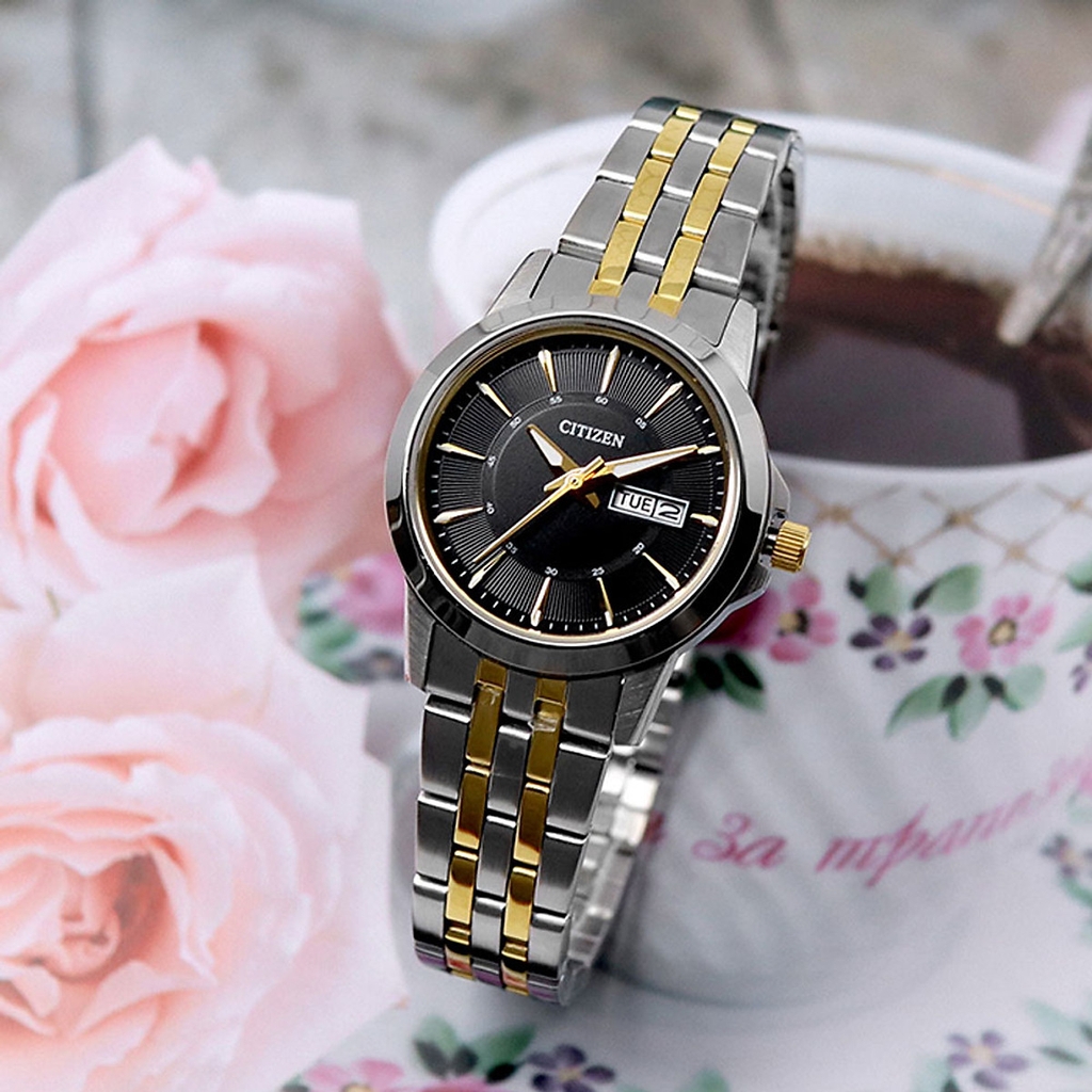 Citizen EQ0608-55E – Nữ – Quartz (Pin) – Dây Kim Loại– 28 mm - Emsi.vn