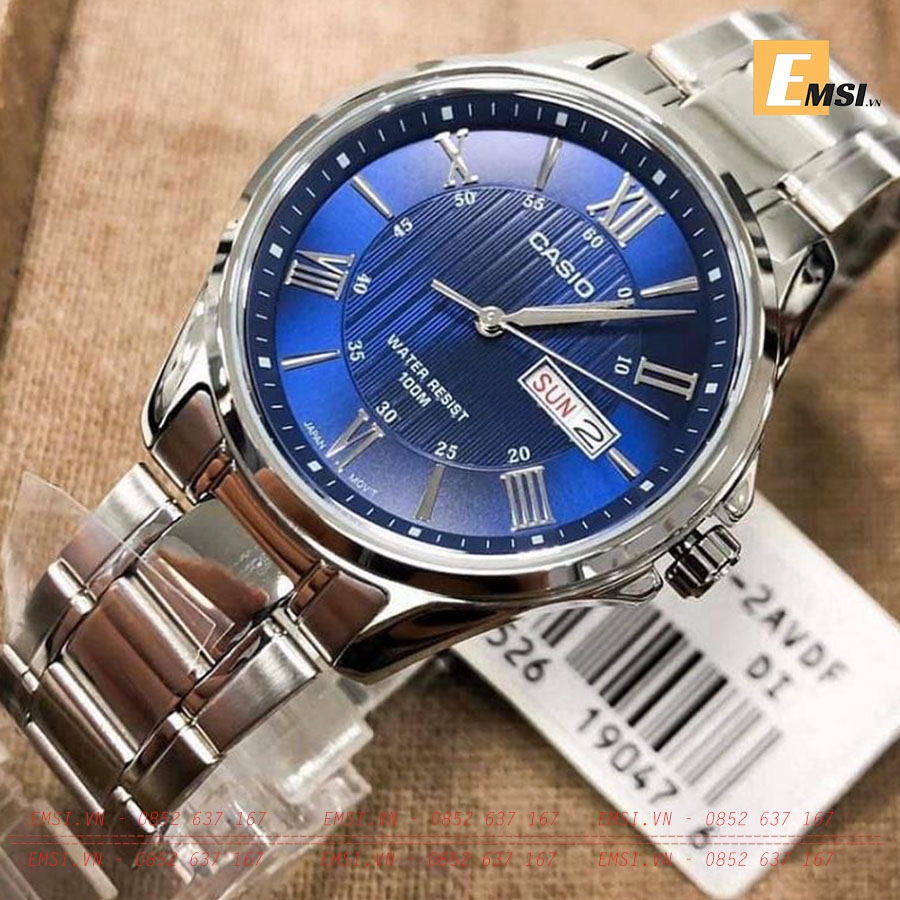 Đồng Hồ Nam Casio MTP-1384D-2A (Casio 41mm)  Chính Hãng Giá Tốt Nhất - Emsi.vn