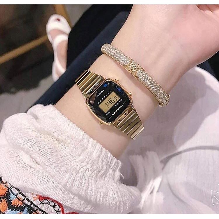 Casio Vintage Gold Watch  CASIO LA670WGAD-1D - Emsi.vn