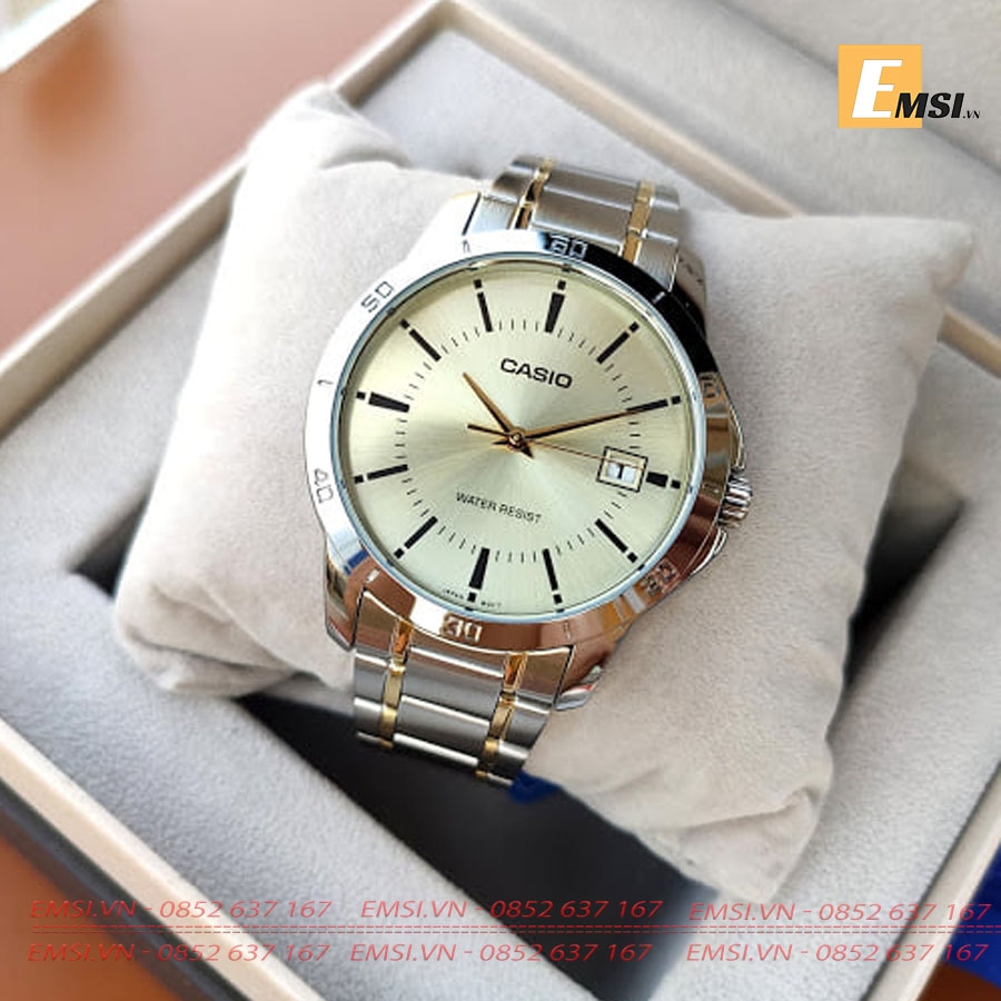 Casio MTP-V004SG-9A - Đồng Hồ Nam - Pin/Quartz - Kính Khoáng - Size Mặt 41.5mm EMSI.VN