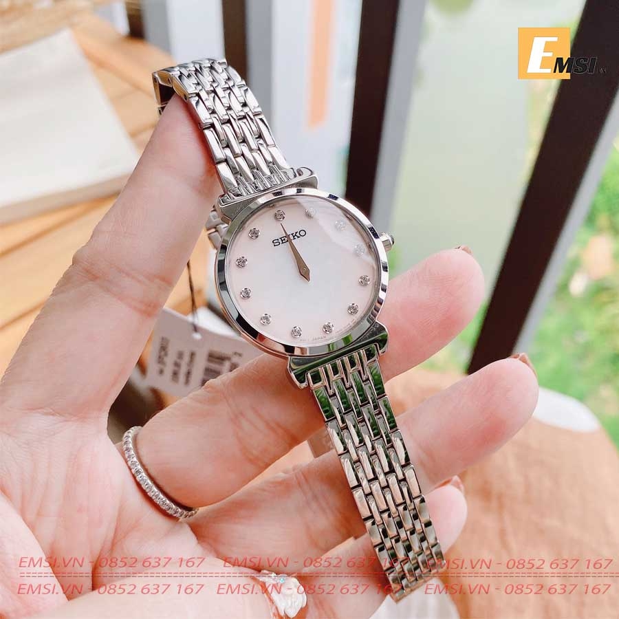 Đồng Hồ Nữ Dây Thép SEIKO Quartz SFQ803 - Chính Hãng