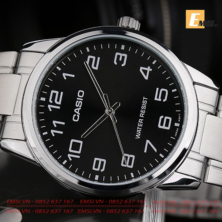 Casio MTP-V001D-1B - Đồng Hồ Nam - Pin / Quartz - Kính Khoáng - Size Mặt 38mm EMSI.VN