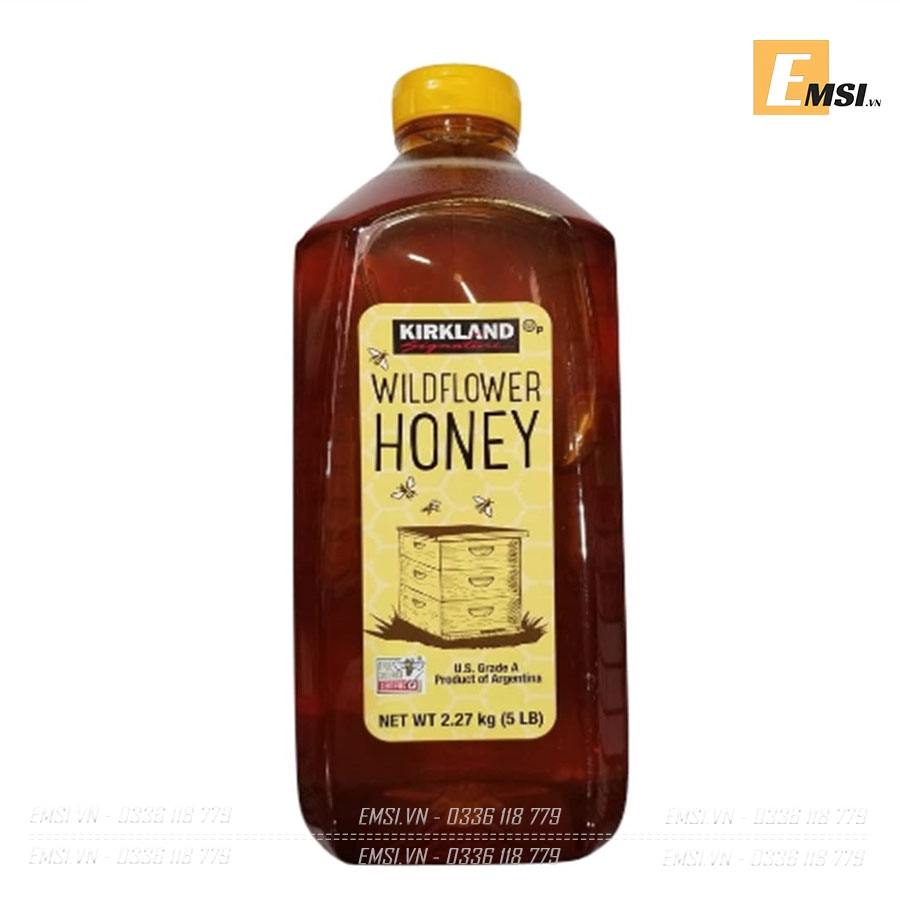 Mật Ong Kirkland Signature Wild Flower Honey 2.27kg Mỹ