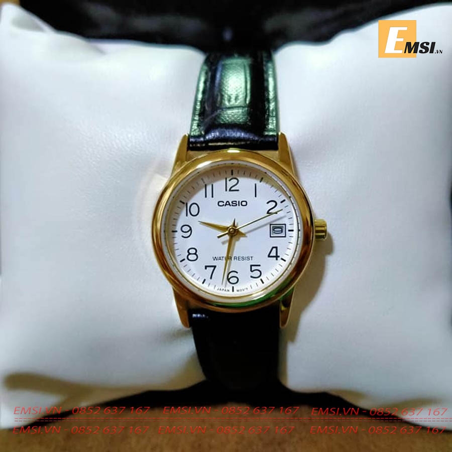 Casio LTP-V002GL-7B2UDF - Đồng hồ nữ - Đồng hồ Quartz - Size mặt 25mm - Kính khoáng EMSI.VN