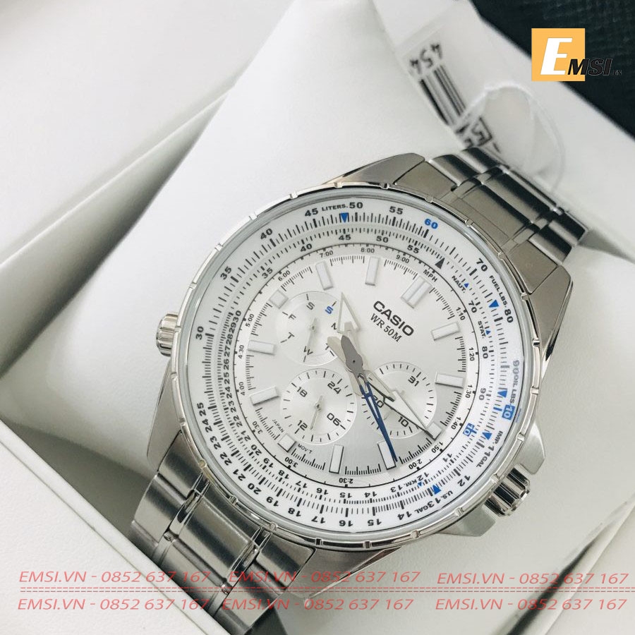 Casio MTP-SW320D-7AVDF - Đồng Hồ Nam - Pin/Quartz - Kính Khoáng - Size Mặt 44.5mm EMSI.VN