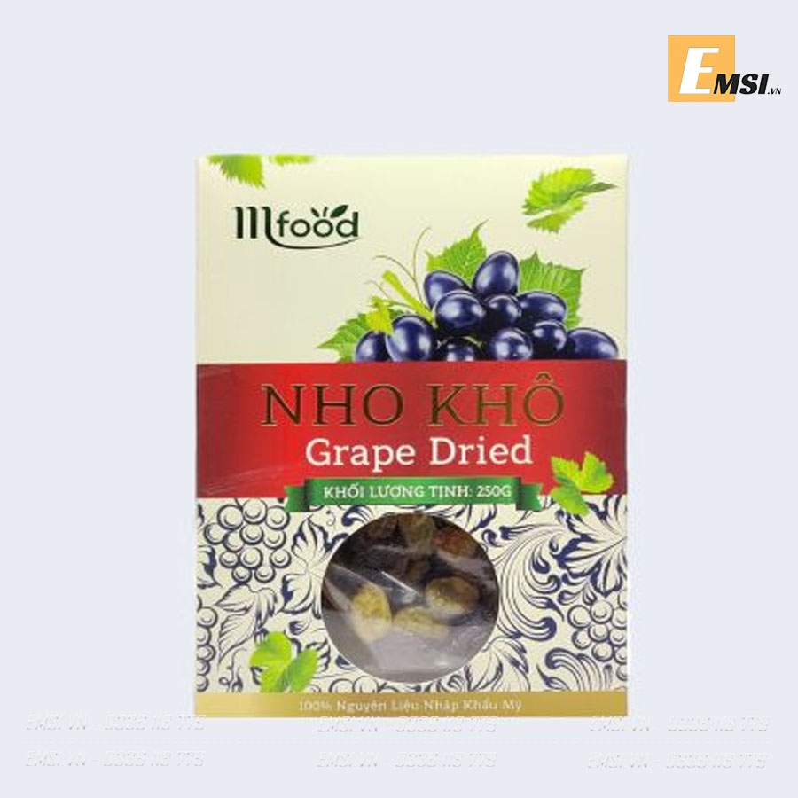 Nho Khô (Hộp)