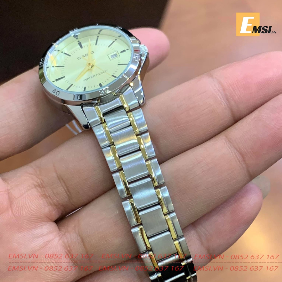 Casio LTP-V004SG-9AUDF - Đồng Hồ Nữ - Pin/Quartz - Size Mặt 30mm - Kính Khoáng EMSI.VN