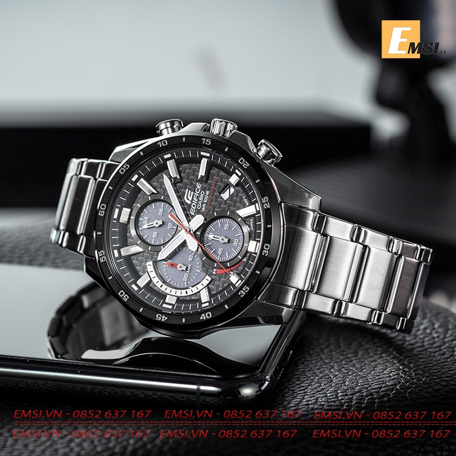 Edifice EQS-900DB-1AVUDF - Đồng Hồ Nam - Pin/Quartz - Kính Khoáng - Size Mặt 47mm EMSI.VN