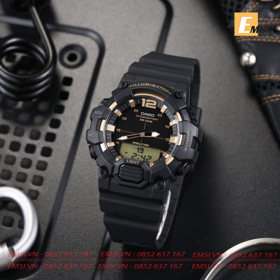 Casio HDC-700-9AVDF - Đồng Hồ Nam - Điện Tử - Kính Nhựa - Size Mặt 48.7mm EMSI.VN