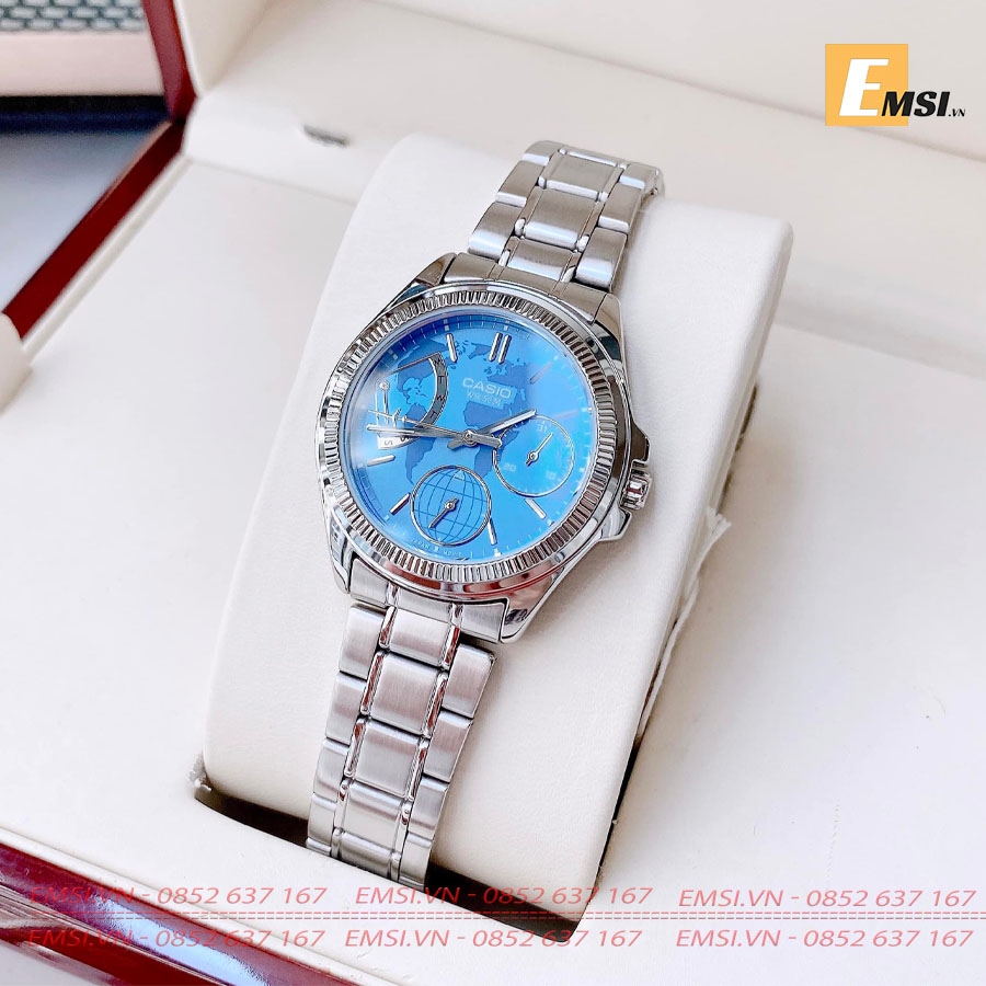 Casio LTP-2089D-2A - Đồng Hồ Nữ - Pin/Quartz - Size Mặt 33.5mm - Kính Khoáng EMSI.VN