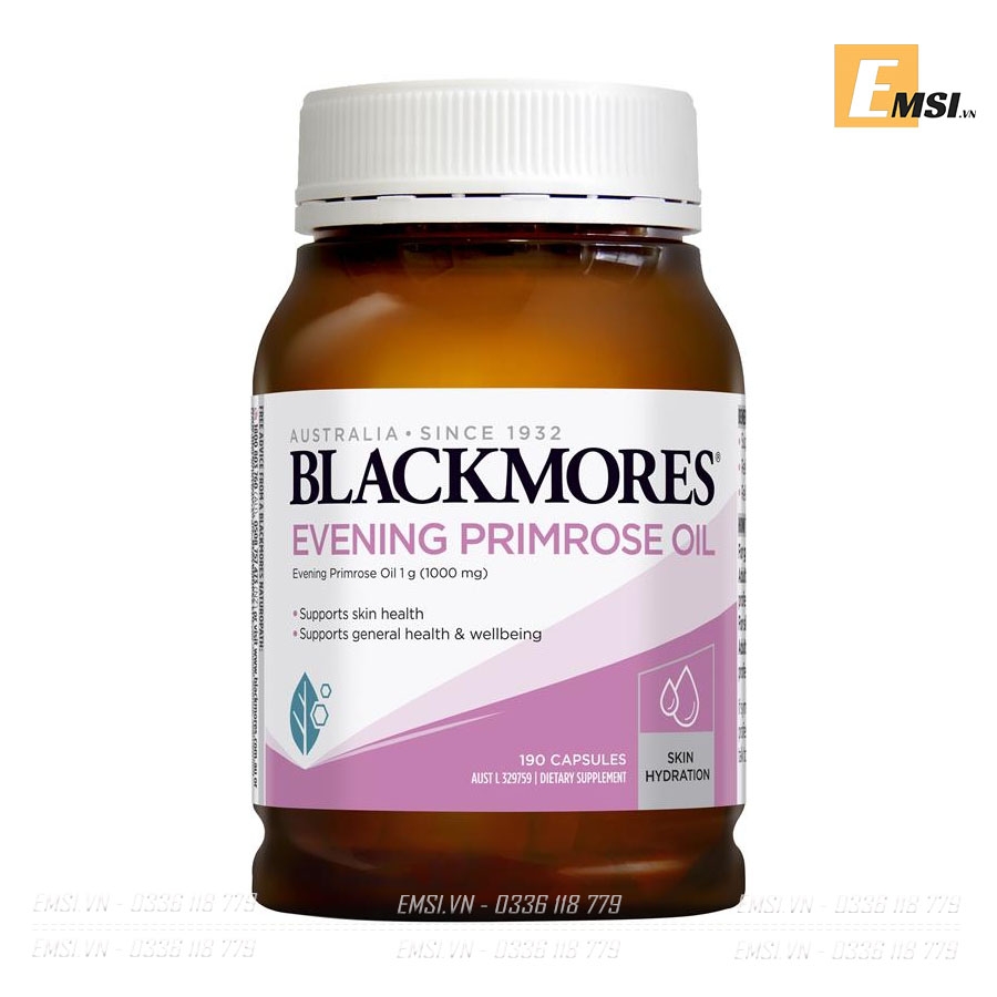 Tinh dầu hoa anh thảo – Blackmores Evening Primrose (190 viên)