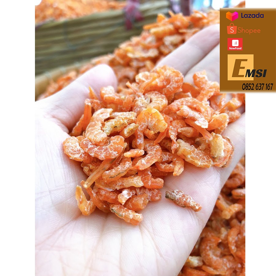 Tôm khô nấu canh size vừa 500Gr