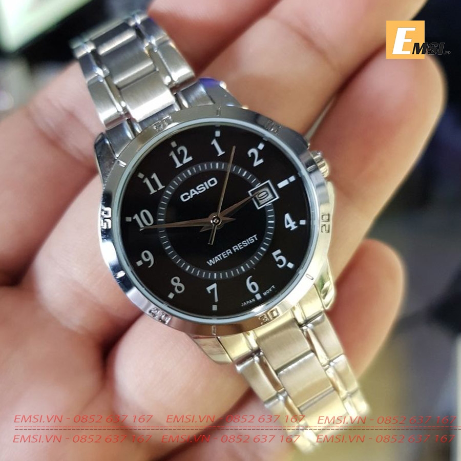 Casio LTP-V004D-1B - Đồng Hồ Nữ - Pin/Quartz - Kính Khoáng - Size Mặt 29,6 mm EMSI.VN