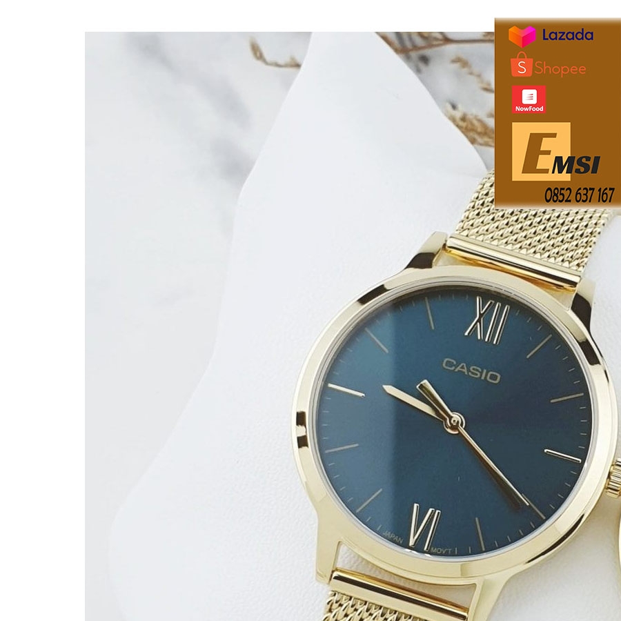 Đồng Hồ Casio Nữ LTP-E157MG-3A