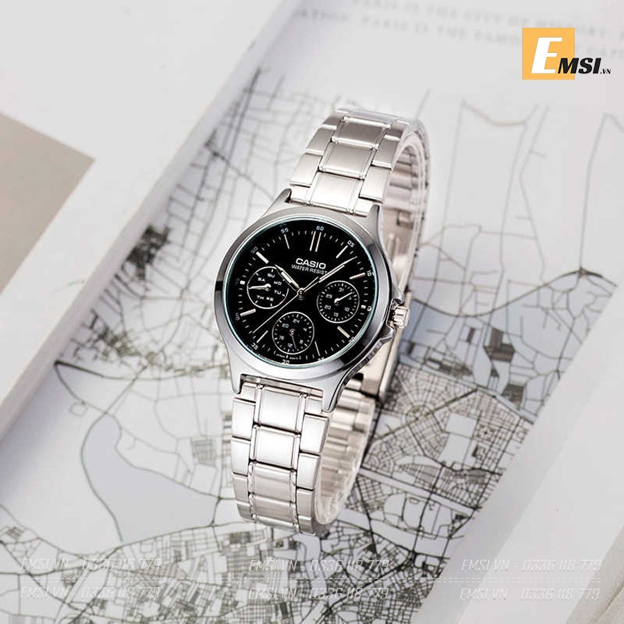 Casio MTP-V300D-1AUDF - Đồng Hồ Nam - Pin / Quartz - Kính Khoáng - Size Mặt 41.5mm - Bảo Hành 5 Năm - Chính Hãng