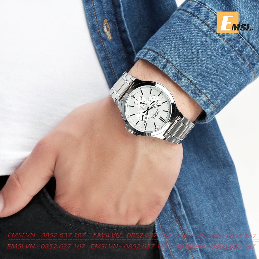 Casio LTP-V300D-7A - Đồng Hồ Nữ - Pin/Quartz - Kính Khoáng - Size Mặt 33.2mm EMSI.VN