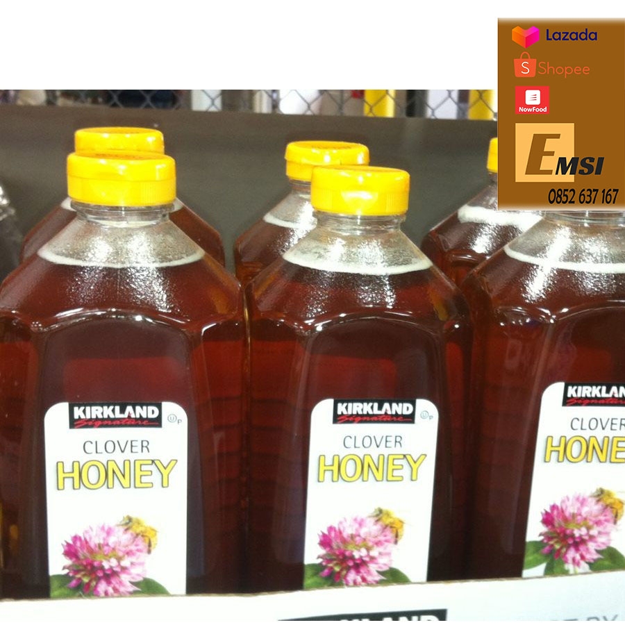 Mật ong Kirkland Clover Honey 2.27kg - Mật ong nguyên chất Mỹ