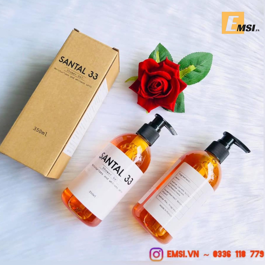 Sữa Tắm Nước Hoa Mùi Le Labo Santal 33 350ml