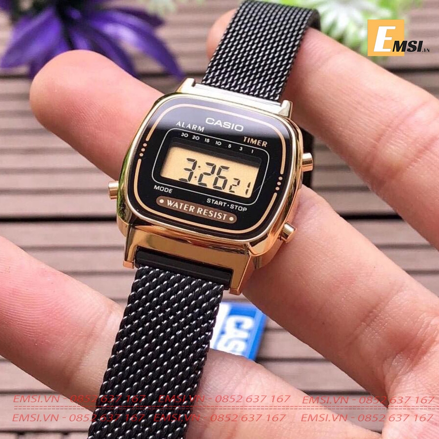 Casio LA670WEMB-1 - Đồng Hồ Nữ - Điện Tử - Size Mặt 24.6mm EMSI.VN