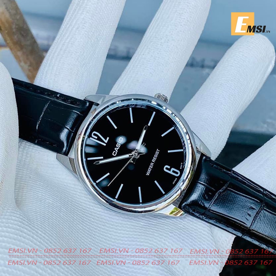 Casio MTP-V005L-1B - Đồng hồ nam - Pin / Quartz - Size mặt 40mm - Kính khoáng EMSI.VN