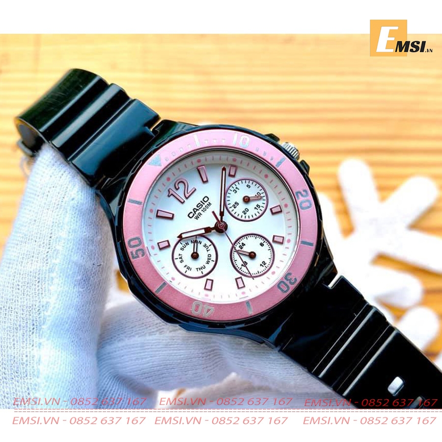 Casio LRW-250H-1A2 - Đồng Hồ Nữ - Pin/Quartz - Kính Nhựa - Size mặt 39.4mm EMSI.VN