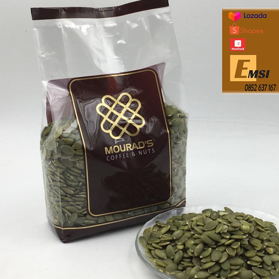 Hạt bí Mourad’s, hạt bí bóc vỏ gói 500g của Úc