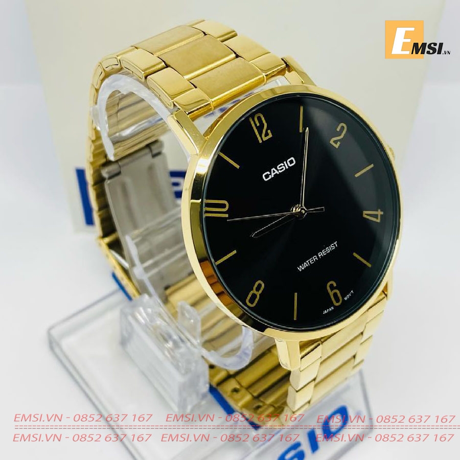 Casio MTP-VT01G-1B2 - Đồng Hồ Nam - Pin/Quartz - Kính Khoáng - Size Mặt 40mm EMSI.VN