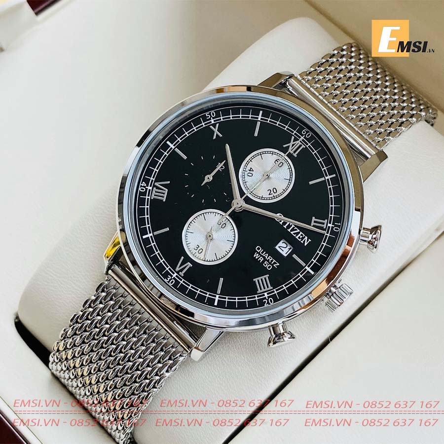 Citizen AN3610-80E - Đồng Hồ Nam - Pin/Quartz - Kính Khoáng - Size Mặt 41mm EMSI.VN