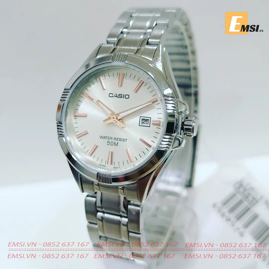 Đồng Hồ Casio Cặp Đôi MTP-1308D-9AVDF & LTP-1308D-9AVDF Size mặt 43.5mm & 31.2mm EMSI.VN