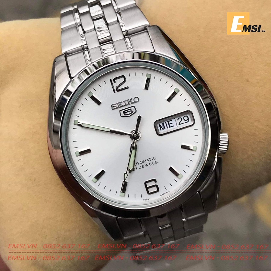 Seiko SNK385K1 - Đồng Hồ Nam - Cơ - Automatic - Hardlex Crystal - Size Mặt 38mm EMSI.VN