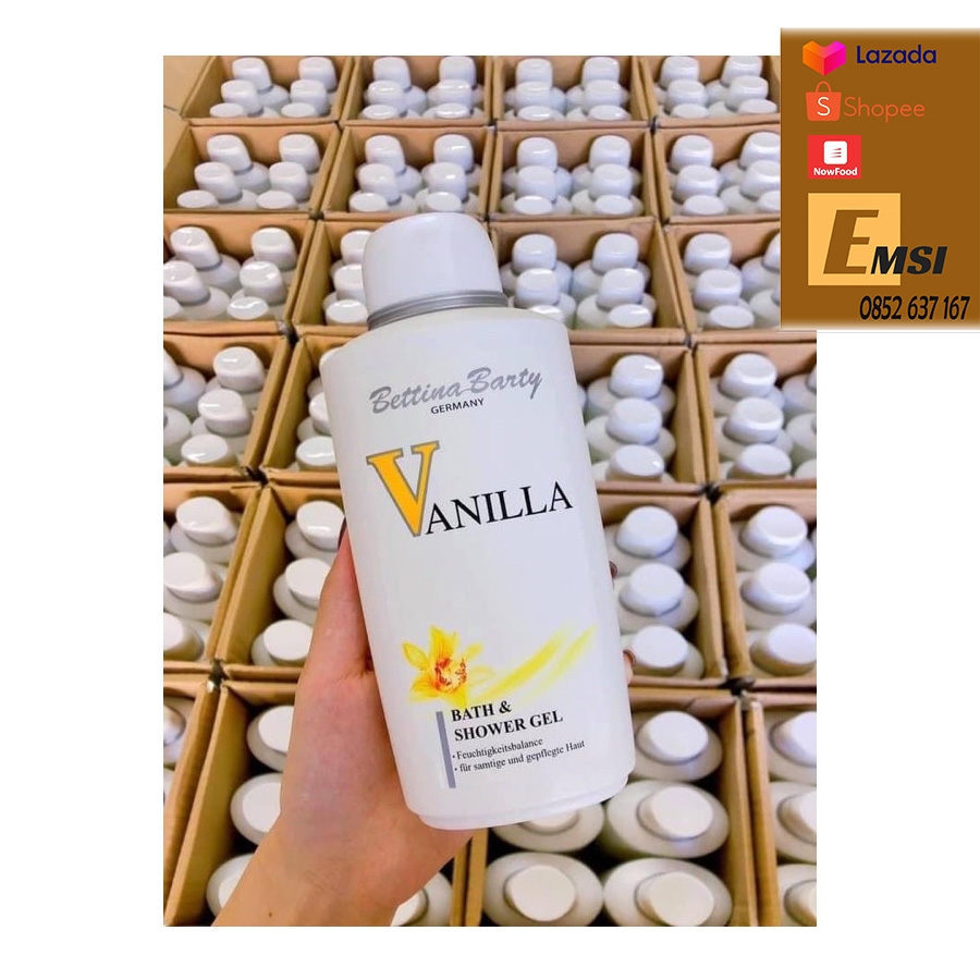 Sữa tắm hương nước hoa Vanilla 500ml của Đức