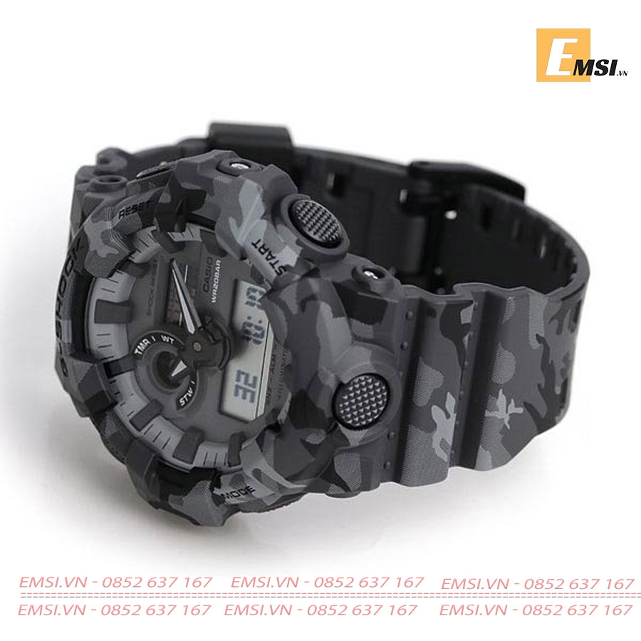 G-Shock GA-700CM-8A - Đồng Hồ Nam - Pin / Quartz - Kính Khoáng - Size Mặt 53.4mm EMSI.VN