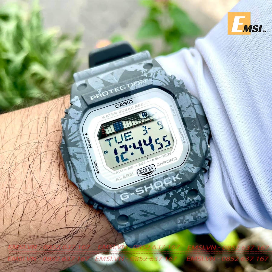 Gshock GLX-5600F-8DR - Đồng Hồ Nam - Điện Tử - Size Mặt 43mm - Kính Khoáng EMSI.VN