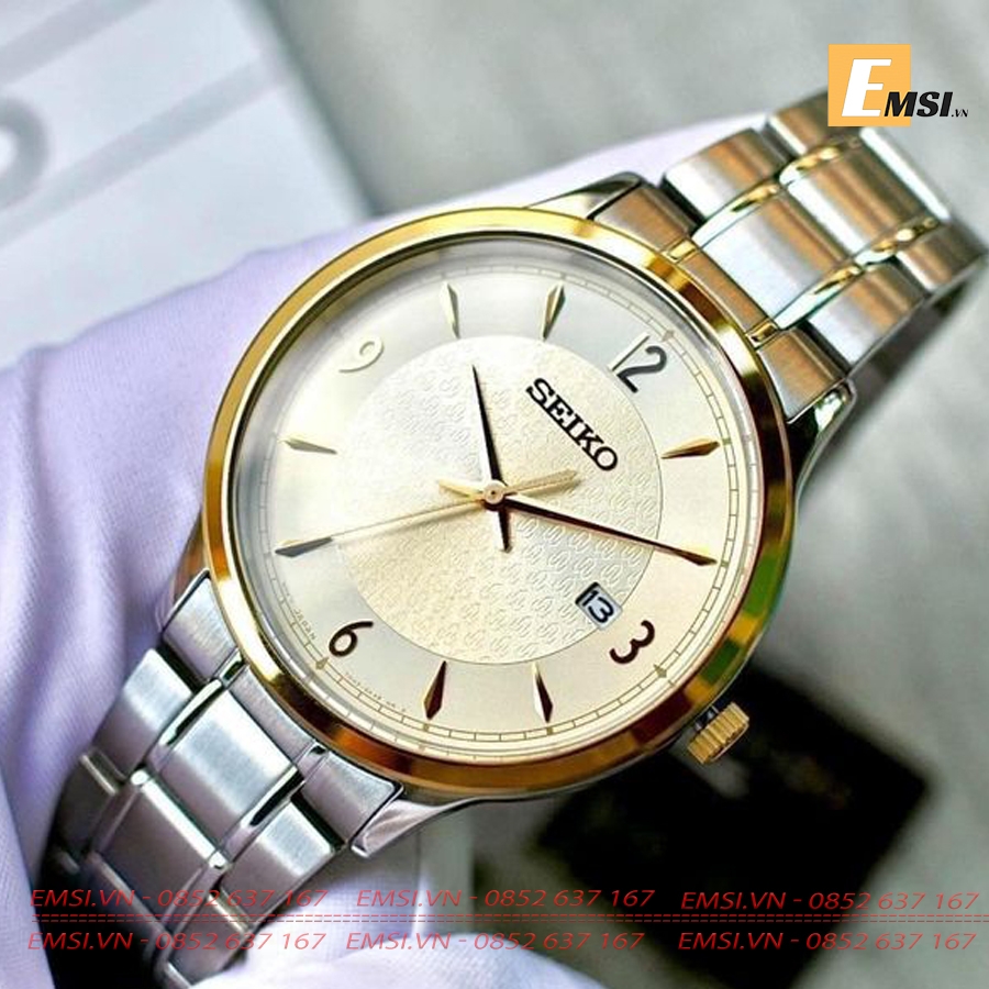 Seiko SGEH92P1 - Đồng Hồ Nam - Pin / Quartz - Hardlex Crystal - Size Mặt 40.5mm EMSI.VN