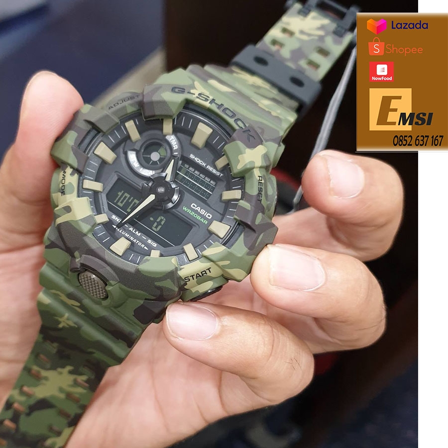 Đồng hồ Nam Casio GSHOCK GA-700CM-3ADR