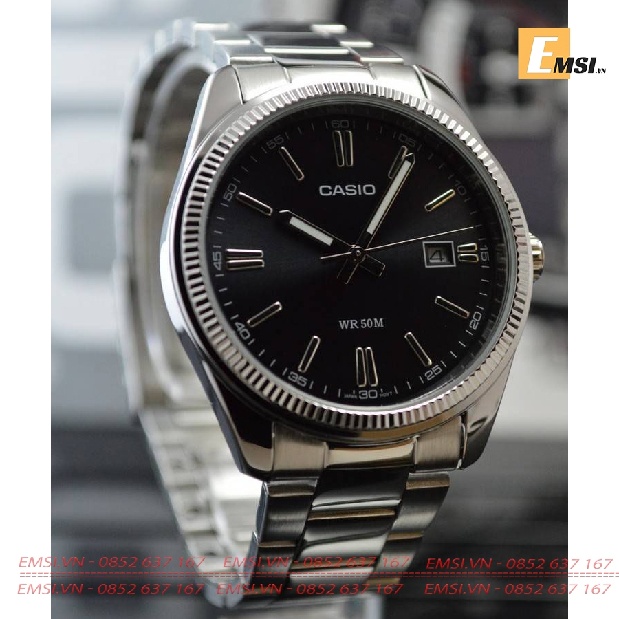 Casio MTP-1302D-1A1 - Đồng Hồ Nam - Pin / Quartz - Kính Khoáng - Size Mặt 38.5mm EMSI.VN