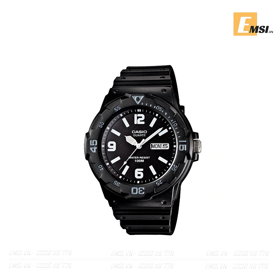 Casio MRW-200H-1B2VDF - Đồng Hồ Nam - Pin / Quartz - Kính Nhựa - Size Mặt 44.5mm - Bảo Hành 5 Năm - Chính Hãng