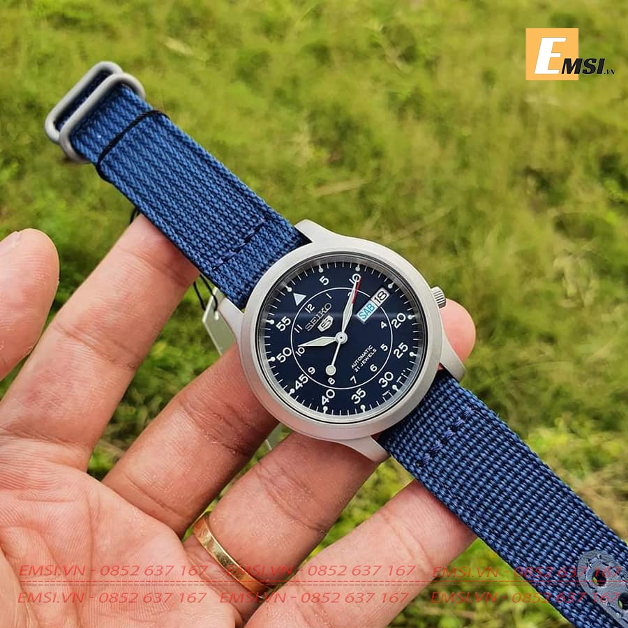 Seiko SNK807K2 - Đồng Hồ Nam - Máy Cơ / Automatic - Size Mặt 37mm - Kính Khoáng EMSI.VN