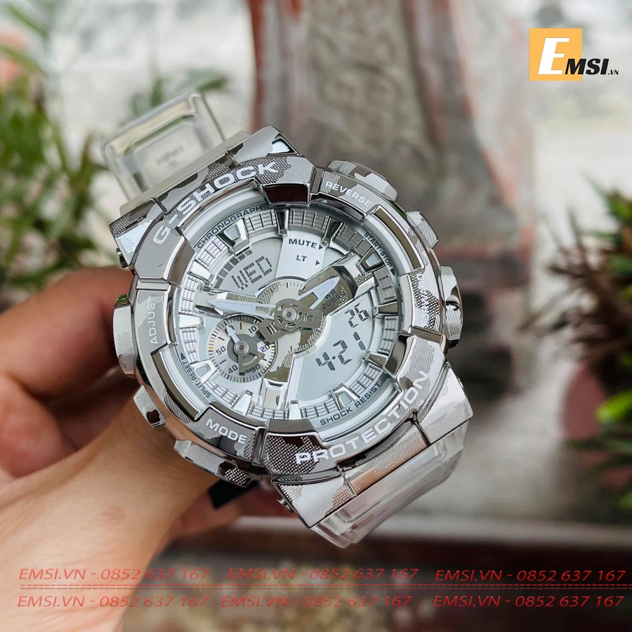 G-Shock GM-110SCM-1ADR - Đồng Hồ Nam - Điện Tử - Kính Khoáng - Size Mặt 48.5mm EMSI.VN