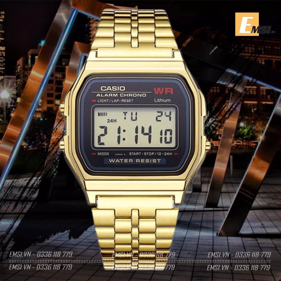 Đồng hồ Casio Nam A159WGEA-1